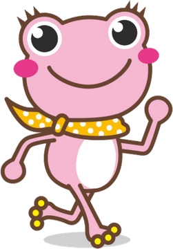 ピンクカエル（解放の踊り）